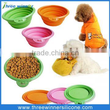 Durable food grade dog bowl silicone pet bowl