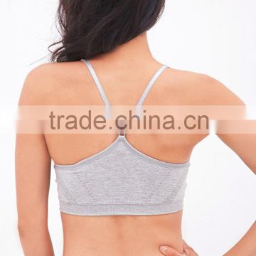 New Fashion Manufacturer Custom Made Ladies Sexy Sports Bra