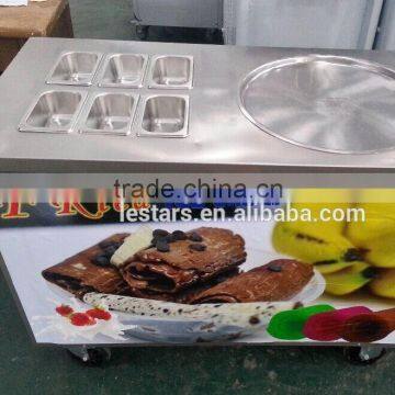 2015 Lestars Multi-functional Flat Pan Frying Ice Pan Machine For Sale photo-2