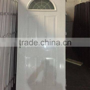 french steel doors white color steel door frame including