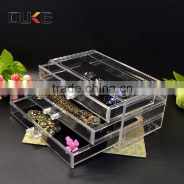 customized hot sell acrylic makeup box