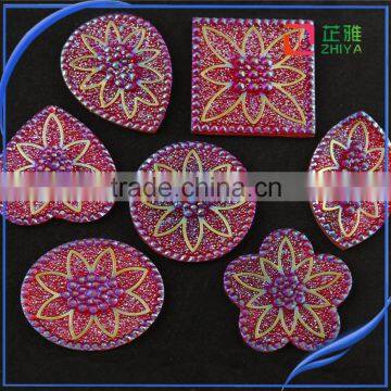 2016 Wholesale Sewing Accessories Round Resin Embellishments photo-5