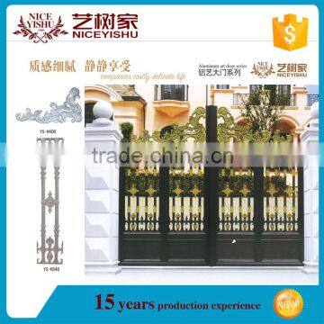 Factory Latest Aluminum Main Gate Designs, Main Entrance Gate Design, Aluminum Main Gate Design 2016 photo-4
