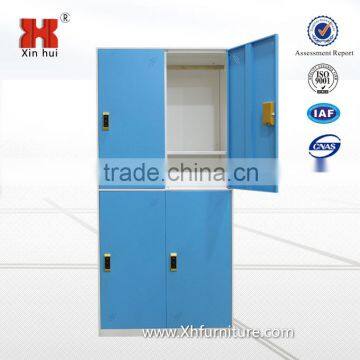 New style colourful 4 door electronic lock gym locker