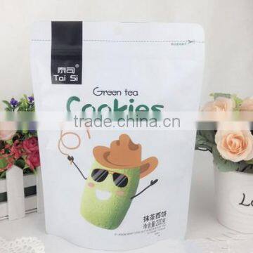 New products aluminum foil lined food bag with zipper / hanging hole