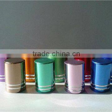 Alumite Caps for Roll on Glass Bottle