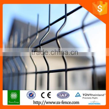 ISO9001 50*200mm PVC coated welded fence panels