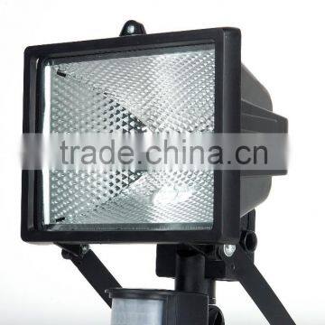 halogen lawn lamp with 120 degree angle sensor