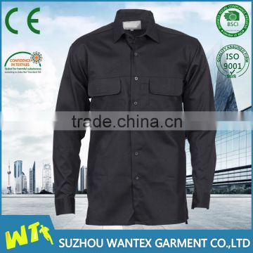 hot safety shirt long sleeves safety reflective working men shirts