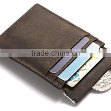 Boshiho round spring clip card holder