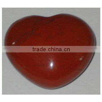 Red Jasper Heart Shape