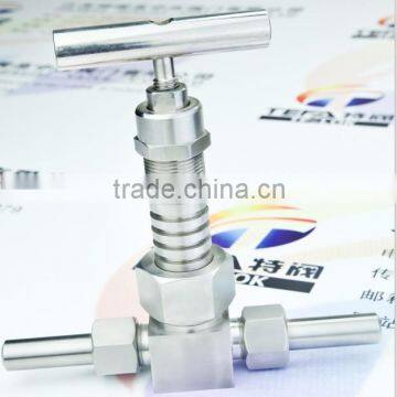 stainless steel double weld end block&bleed Valve