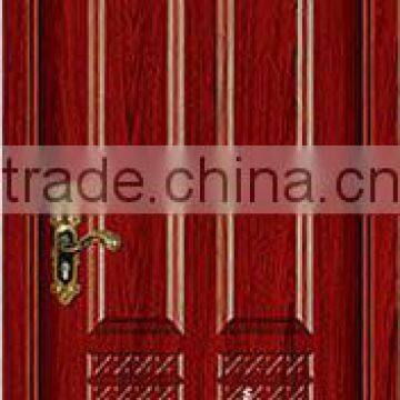 Interior melamine wooden door for hotel with scratch-proof