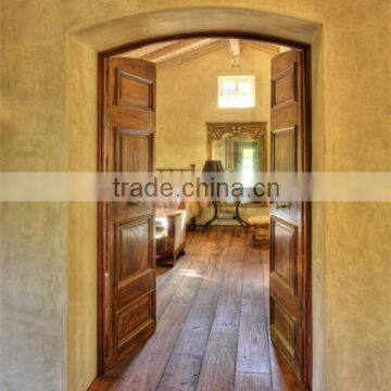 Natural modern burma teak door