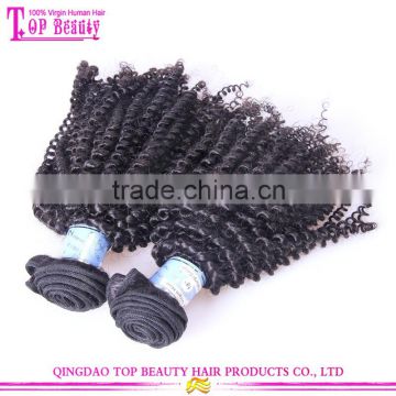 Stocks Kinky Curly Virgin Human Hair Wholesale Natural Black Brazilian Kinky Curly Remy Hair Weave