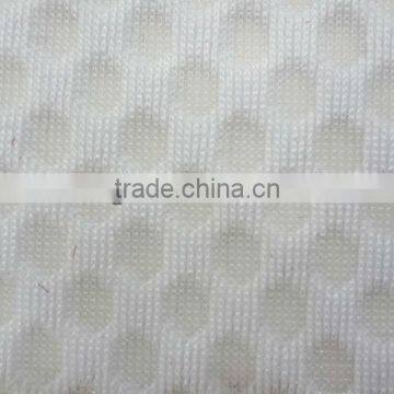 white air polyester mesh fabric shoe upper fabric