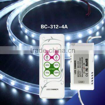 12V -24V rf wireless led remote control light mini dimmer