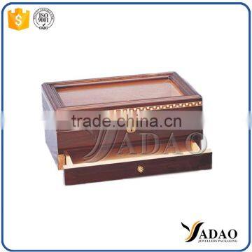 Customized handmade quality wood packaging box