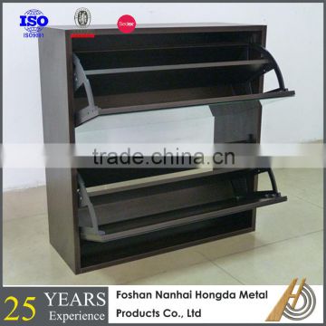 Metal shoe racks come home cabinet