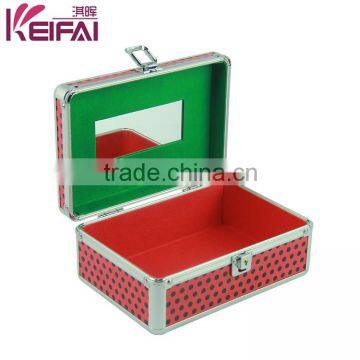 Wholesale Big Size Pot Pattern Antique Leather Jewelry Box photo-4