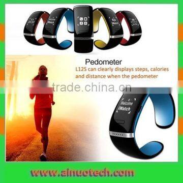 Pedometer Bracelet OLED cheap smart watch bluetooth phone For IOS Android for Samsung for iPhone 6
