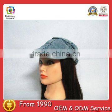 custom beret hats and caps wholesale denim beret hat for woman