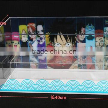 Plexiglass acrylic toy display box/acrylic comic display box