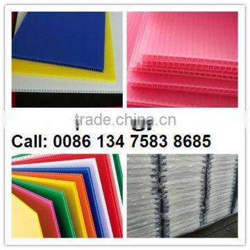 2mm 3mm PP plastic Correx sheets for flooring construction protection