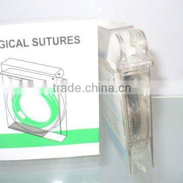 surgical silk suture cassette