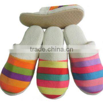 Ladies Indoor Animal Slipper 2015 Customized Terry Slippers Winter High Quality Warm TPR Slippers With Cheap Price