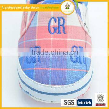 2016 Comfortable Breathable Soft Sole Baby Canvas Shoes photo-3