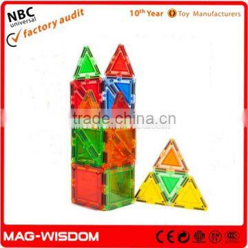 2016 New Toys Plastic Magnetic Building Blocks 3D 40pieces