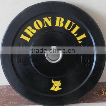 Crossfit Black Rubber Bumper Plates photo-2