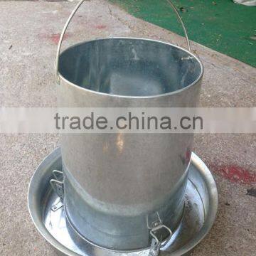 Galvanized steel poultry feeders