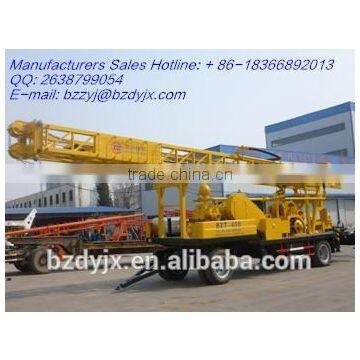BZCT400SZ Tralier Mounted Drilling Rig
