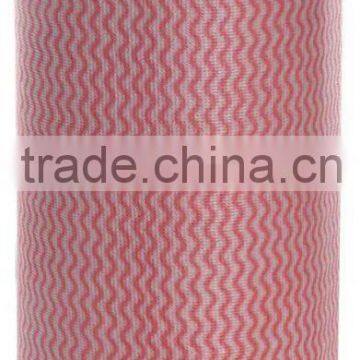 Disposable spunlace nonwoven perforated wiping cleaning cloth Roll