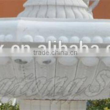 Two Tiers Garden Water Fountain for Garden Decoration photo-5