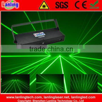 300mW Green Trifan Multi-Effect dj Disco party Laser