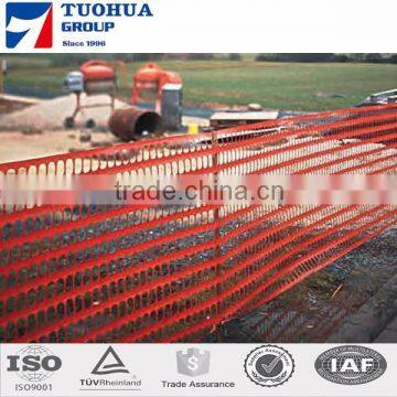 orange waterproof used temporary fence plastic fencing for sale