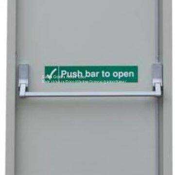 UL LISTED FLUSH FIRE RARED DOOR WITH PANIC BAR