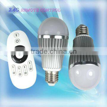 Color Temperature & Brightness Adjustable, AC85-265V 6W LED Wireless RF Remote Control Bulb Lights 2.4G Group Division photo-6