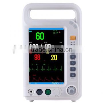 Hospital Operation Room ICU Emergency Ambulance Portable Patient Monitor for sale