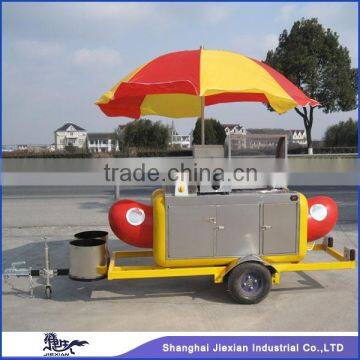 JX-HS230 Best Price Mobile Hot Dog Cart / Mini Mobile Hot Dog Cart