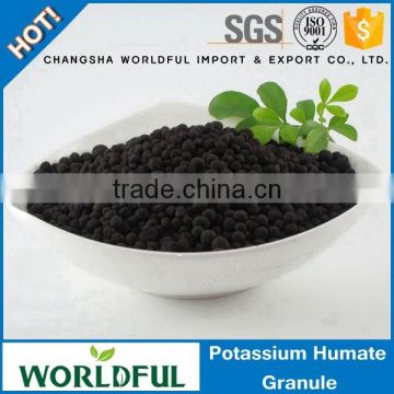 Best quality plant growth potassium humate granule, humic acid from leonardite