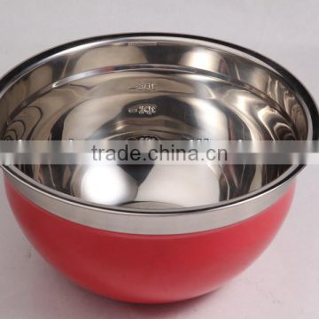 Food grade stainless steel mixing bowl