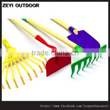 Kids Garden Tool Set Toy Big Rake Shovel Children Plastic Very Clever