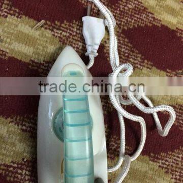 home used electric equipement iron mini elecetric iron scrap steam iron