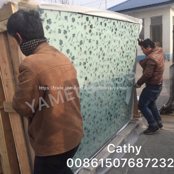 Decorative Titanium Frosted Window Glass Sheet With China Best Glass Factory photo-3