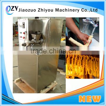 zhiyou Ice Cream Popcorn Cone Machine/ Hollow Tube Pop Corn Puffed Ice Cream Machine /Hollow Tube Corn Puff Snack extruder sell