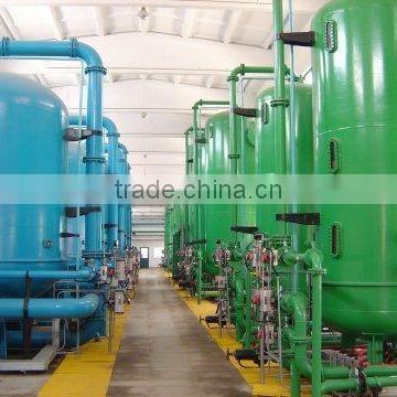 Swimming pool wastewater treatmen plant used for water filter system